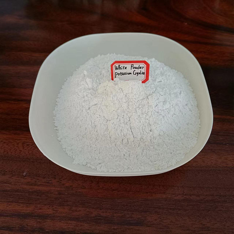 Kryolit potasu nierozpuszczalny w wodzie biały proszek stosowany jako strumienie w procesach lutowania spawania i produkcji aluminium