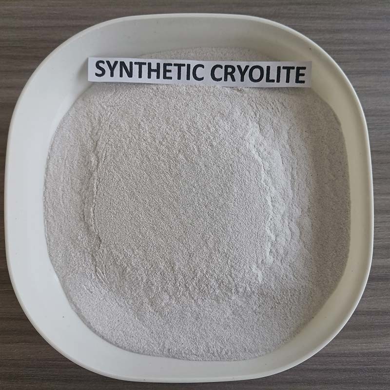 CAS 15096-52-3 Aktywny wypełniacz Kryolit sodu 200 sieci Kryolit syntetyczny dla przemysłu aluminium