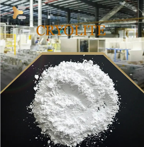 Syntetyczny kryolit 99% Na3AIF6 do środków usuwających osad używany jako płyn do elektrolizy aluminium