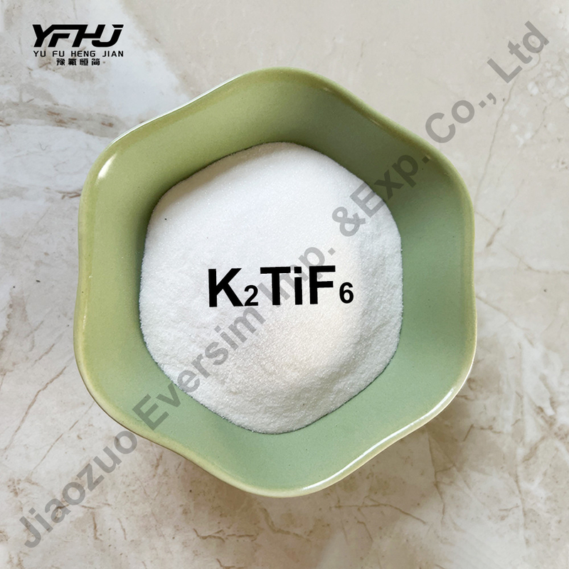 CAS 16919-27-0 Biały proszek Fluorotitanatu Potasu K2 (TiF6) dla przemysłu szklanego