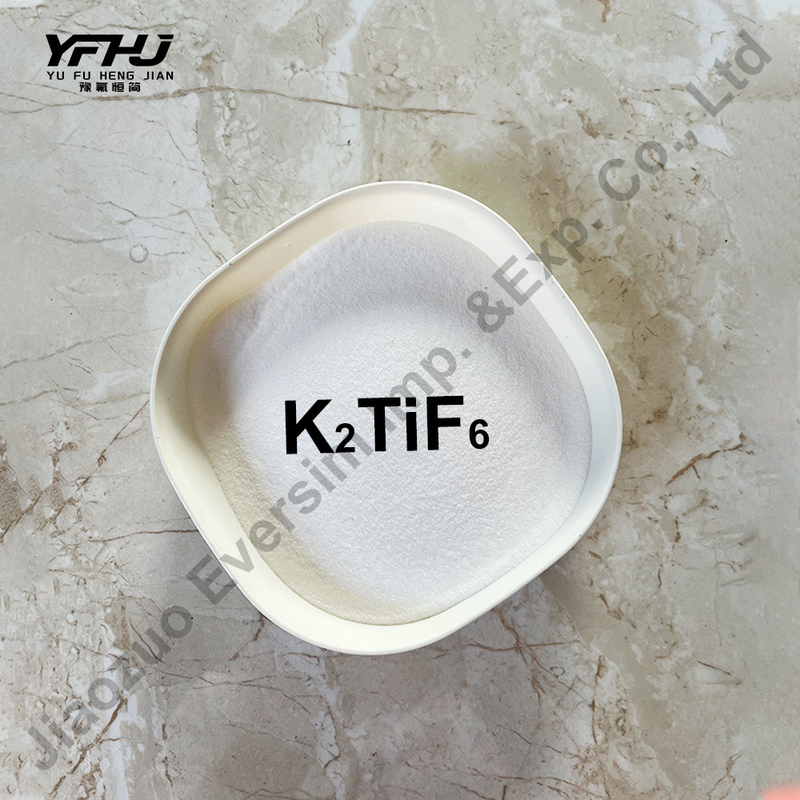 CAS 16919-27-0 Biały proszek Fluorotitanatu Potasu K2 (TiF6) dla przemysłu szklanego