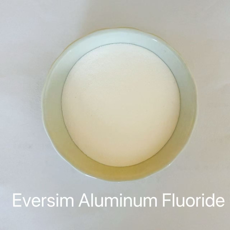 Waga cząsteczkowa 83,98 Biały piaskowy fluorek aluminium Alf3 do przepływu metali innych niż żelazne
