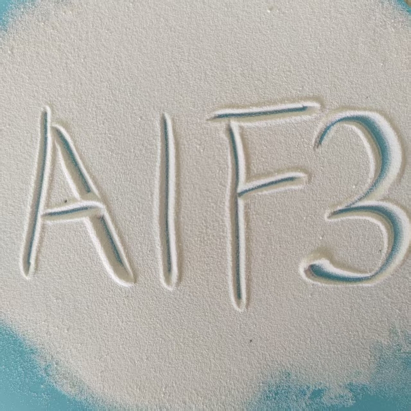 Najwyższej jakości biały fluorek aluminium Alf3 Sandy dla ulepszonych procesów produkcji aluminium