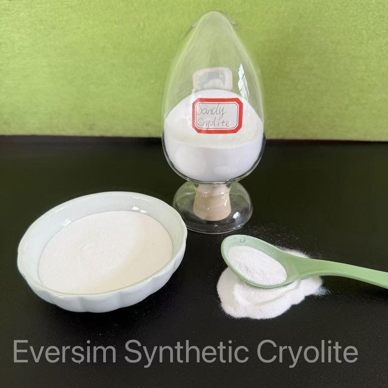 90% Min Inorganic Chemical CH-1/CM-1 Synthetic Cryolite White Sandy for Aluminium Smelting Industry