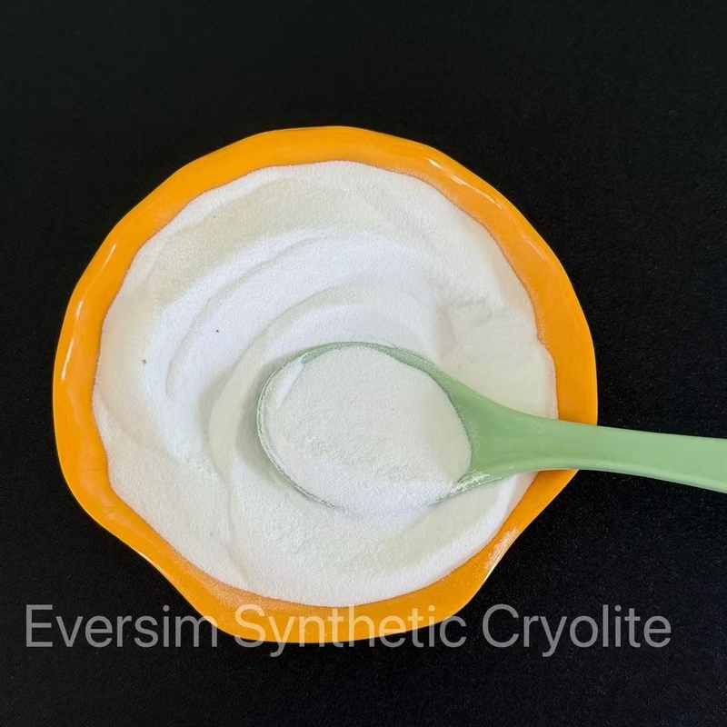 ISO 9001 Produkt chemiczny naturalny syntetyczny kriolit Na3alf6 dla przemysłu ściernego i ceramicznego