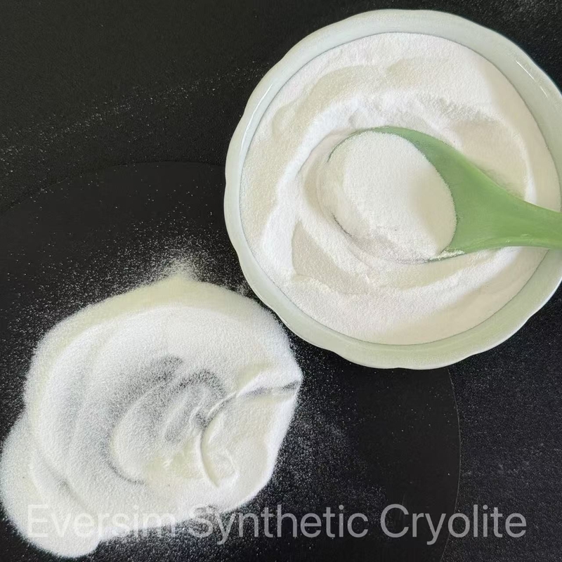 Najwyższej jakości produkt chemiczny Biały piasek CH-1/CM-1 Syntetyczny kriolit Na3AlF6 dla przemysłu ceramicznego