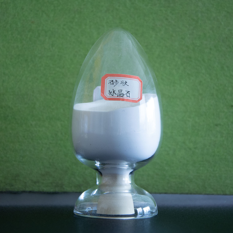 Produkt chemiczny CAS15096-52-3 Biały piaskowy kryolit syntetyczny Na3AlF6 do przemysłu ceramicznego