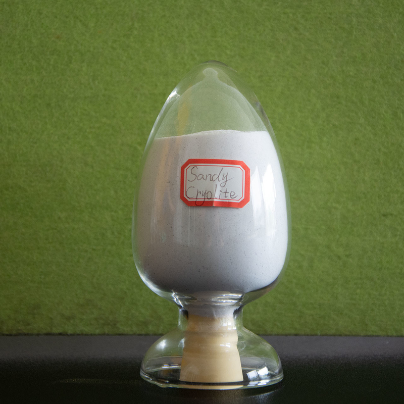 ISO 9001 Produkt chemiczny naturalny syntetyczny kriolit Na3alf6 dla przemysłu ściernego i ceramicznego