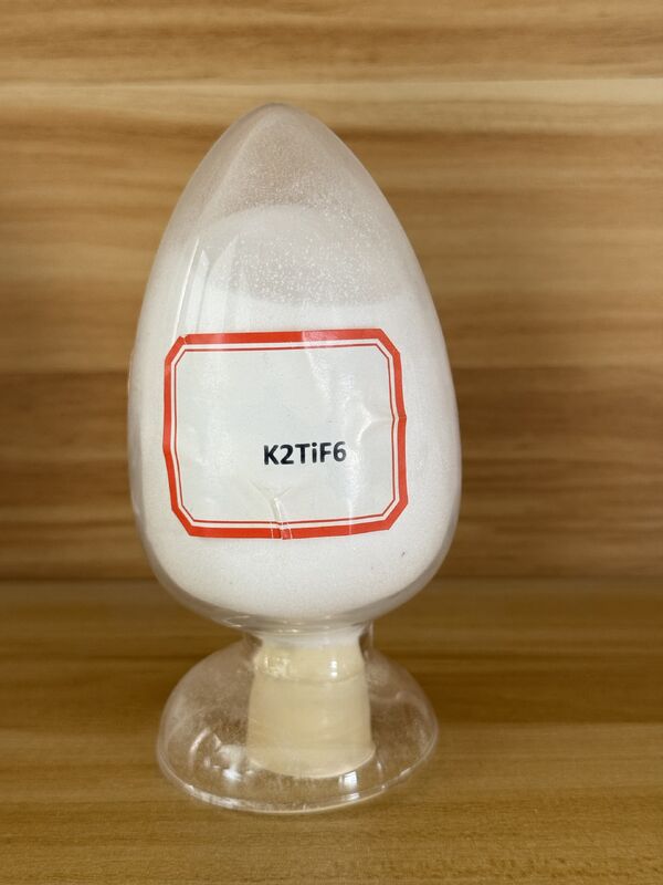 97.8% Purity Industrial Grade Potassium Titanium Fluoride (K2TiF6) White Powder for Chemical Synthesis