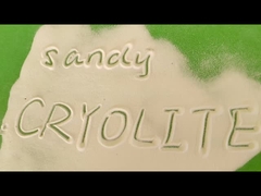 Biały kryolit piaskowy